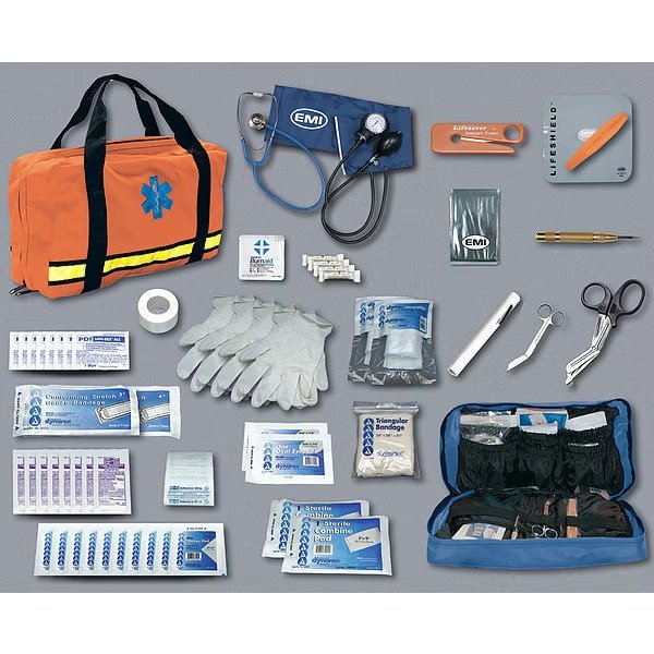 Flat Pac Response Kit, Navy Blue, Emi, Mfr#: 845