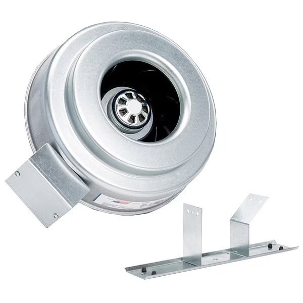 Centrifugal Inline Duct Fan, 10 In. Dia., Fantech, Mfr#: FG 10 EC