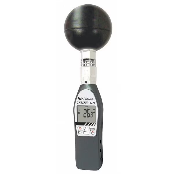 Deluxe WBGT Heat Index Monitor, 5-95 Pct, General Tools, Mfr#: WBGT8778