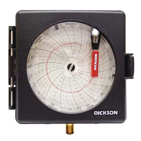 Chart Recorder, 0 to 300 PSI, Dickson, Mfr#: PW476