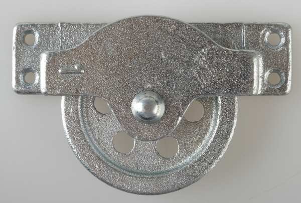 Pulley Block, Wire Rope, 3/16 in Max Cable Size, Not Rated Max Load, Electro-Galvanized, Peerless, Mfr#: 3-010-29-86-