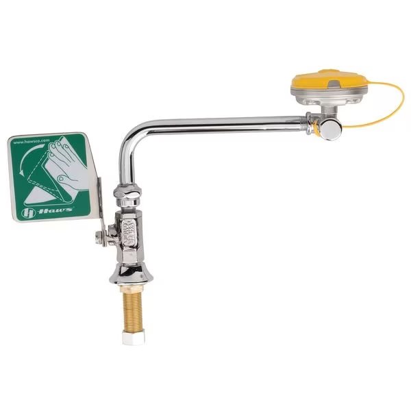 Deck Mounted Eyewash Station No Bowl, Haws, Mfr#: 7612LH