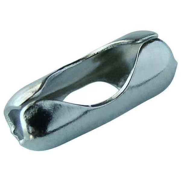 Ball Chain Coupling, Sil, Np Stl, PK25, Lucky Line, Mfr#: 31925