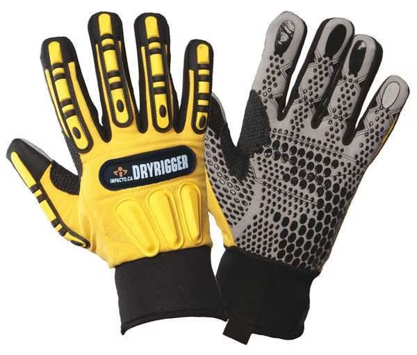 Mechanics Gloves, Impact Protection, S, PR, Impacto, Mfr#: WGRIGGS