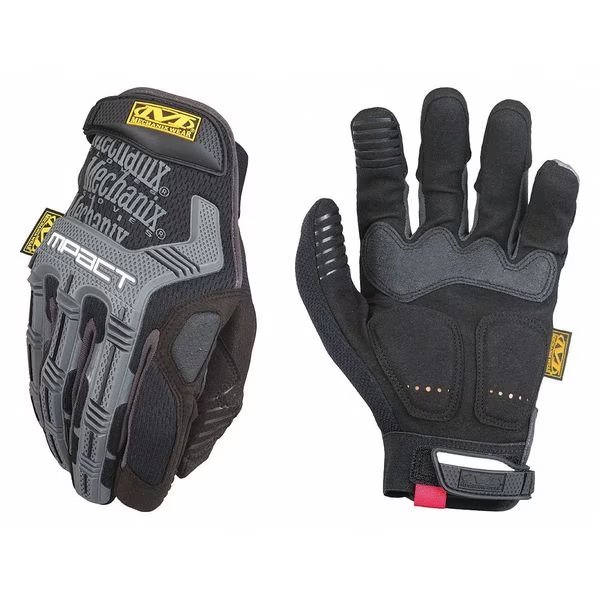 Mechanics Impact Gloves, M, Black, Trekdry(R), Mechanix Wear, Mfr#: MPT-P58-009