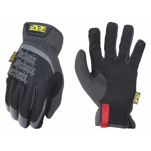 Mechanics Gloves, FastFit, TrekDry Material, High Dexterity, Black, Large, 1 Pair, Mechanix Wear, Mfr#: MFF-05-010