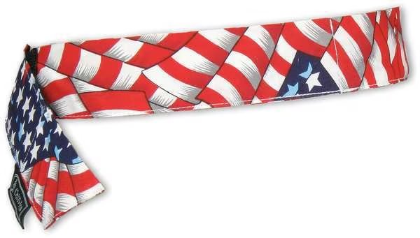 Cooling Bandana, One Size, PVA And Cotton, Chill-Its By Ergodyne, Mfr#: 6705CT