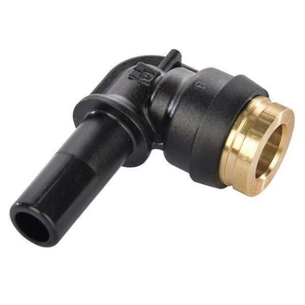 Plug In Elbow, 3/8 In., PK5, Parker, Mfr#: 369PTCSP-6-6