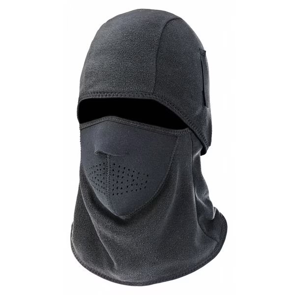Balaclava, Black, Fleece/Neoprene, Universl, N-Ferno By Ergodyne, Mfr#: 6827