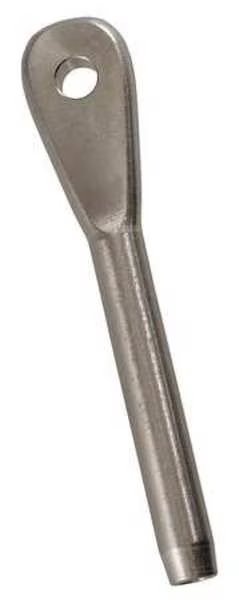 Eye End Fitting, 304 S.S, Size 1/4, Loos, Mfr#: MS20668-8