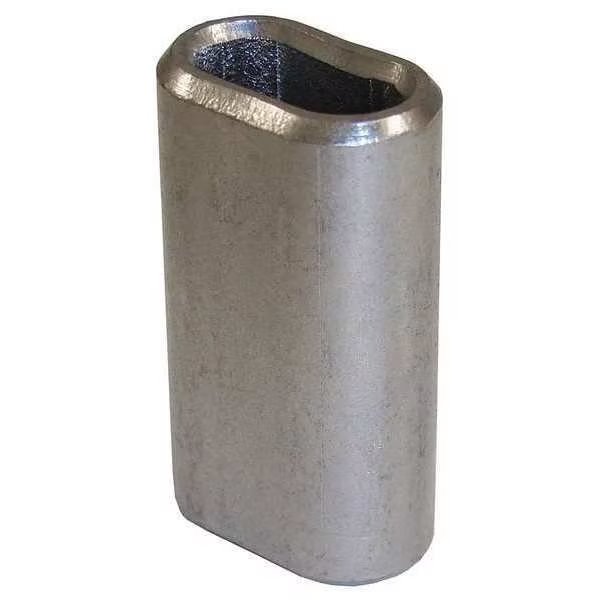 Wire Rope Sleeve, 1/32 In, 304 SS, Loos, Mfr#: SL11-1