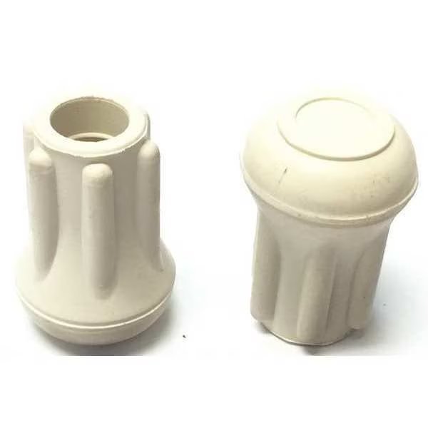 Protective Leg Tip, SlipOn, Rd, 33/64