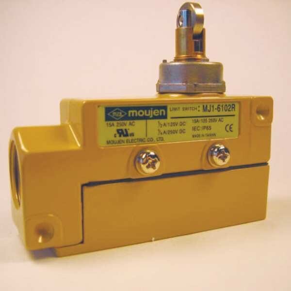 Heavy Duty Limit Switch, Plunger, Roller, SPDT, Moujen, Mfr#: MJ1-6102R