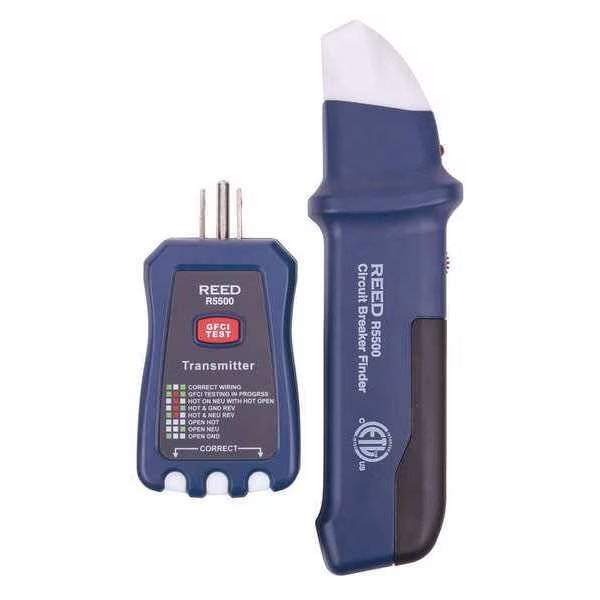 Circuit Breaker Finder with Built-In GFCI, Reed Instruments, Mfr#: R5500
