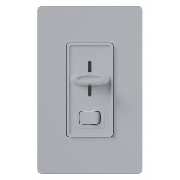 Dimmers, Skylark, CFL/LED, Gray, Lutron, Mfr#: SCL-153P-GR