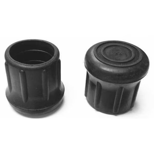Protective Leg Tip, SlipOn, Rd, 1-7/32, PK25, EnjoyTool Select, Mfr#: LTB 22B
