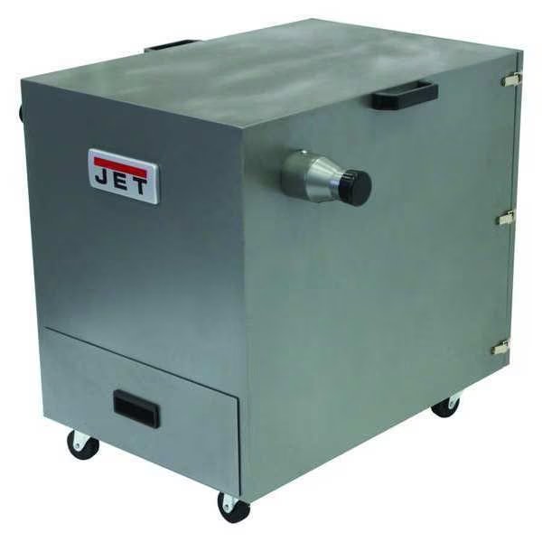 Dust Collector, 490 CFM Max Flow, 1 1/2 hp, 1 Phase, Jet, Mfr#: 414700