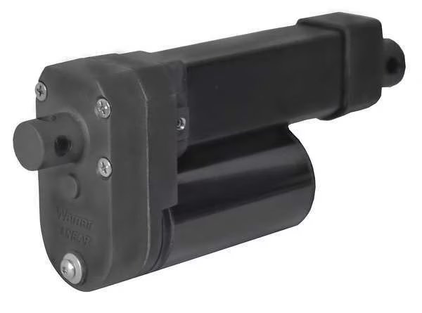 Linear Actuator, 12VDC, 100 lb., 6 In, Warner Linear, Mfr#: M1-D012-0100-A06-LN
