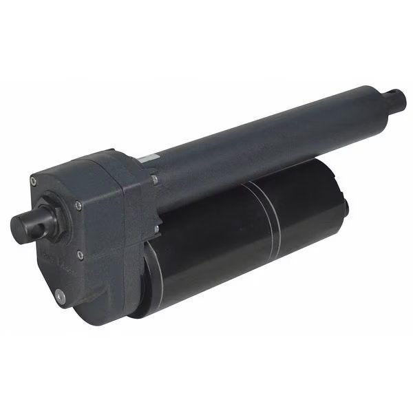 B-Track Linear Actuator, 12VDC, 1200 lb., 6 In, Warner Linear, Mfr#: K2XG10-12V-06