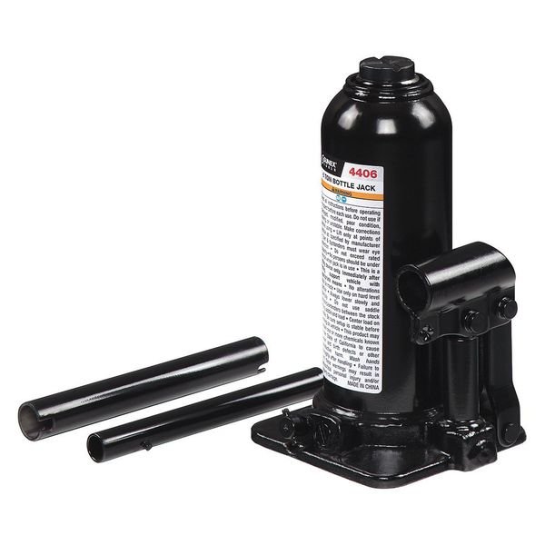 Fully Welded Bottle Jack, 6 tons, Sunex, Mfr#: 4406