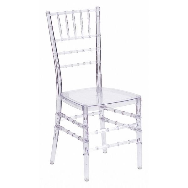 Stacking Chiavari Chair, 15-3/4 in W 20" L 36-1/4" H, Traditional Series, Flash Furniture, Mfr#: BH-ICE-CRYSTAL-GG