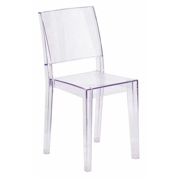 Phantom Series Transparent Stacking Side Chair, Flash Furniture, Mfr#: FH-121-APC-GG
