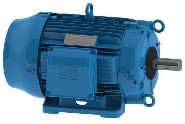 3-Phase Cooling Tower Motor, 10 HP, 213/5T Frame, 230/460V AC Voltage, 1,765 Nameplate RPM, Weg, Mfr#: 01018ET3ECT215TF1-W2