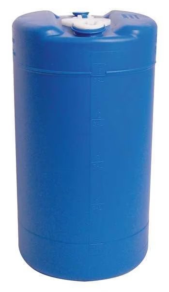 Closed Head Transport Drum, Polyethylene, 15 gal, Unlined, Blue, EnjoyTool Select, Mfr#: THP15