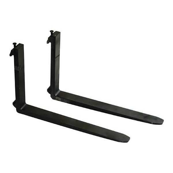 Forklift Forks, 36 in. L., 3000 lb., PR, EnjoyTool Select, Mfr#: 16TA27607