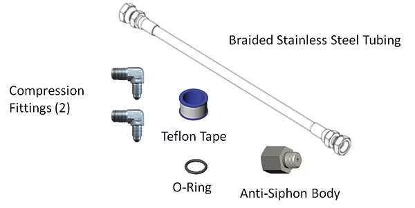 Anti-Siphon Pump Kit, Fill-Rite, Mfr#: KIT700AS