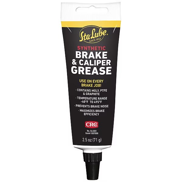 Synthetic Brake/Caliper Grease, 2.5 Oz, Sta-Lube, Mfr#: SL3301