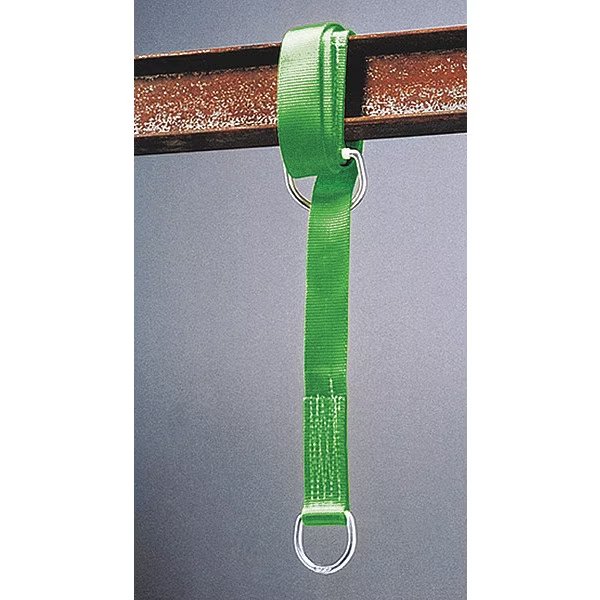 5-Ft. Length, 1 2-In. D-Ring And 1 3-In. D-Ring, Green 8183/5Ftgn, Honeywell Miller, Mfr#: 8183/5FTGN