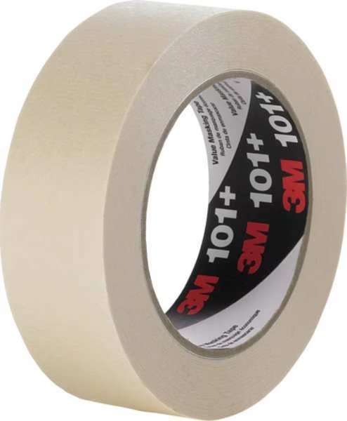 Masking Tape, Continuous Roll, PK48, 3M, Mfr#: 101+