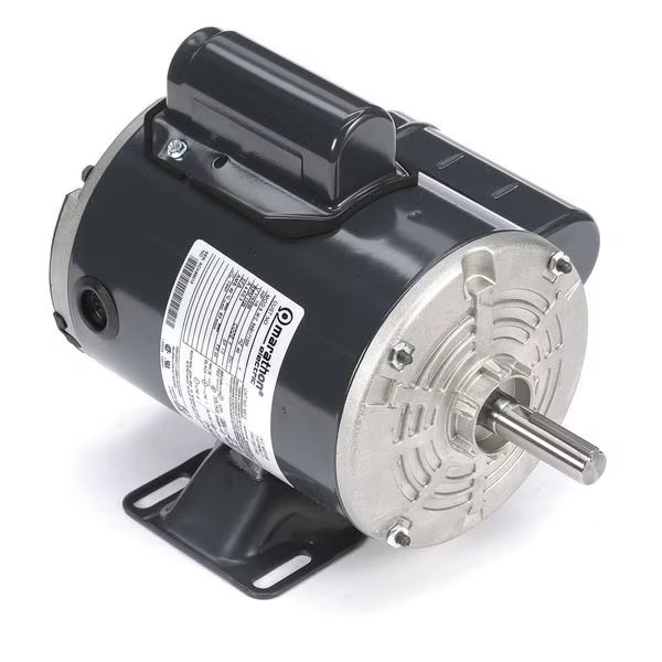 Capacitor-Start/Run Belt Drive Motor, 1/2 HP, 56 Frame, 115/230V AC Voltage, 1,725 Nameplate RPM, Marathon Motors, Mfr#: 056B17T20