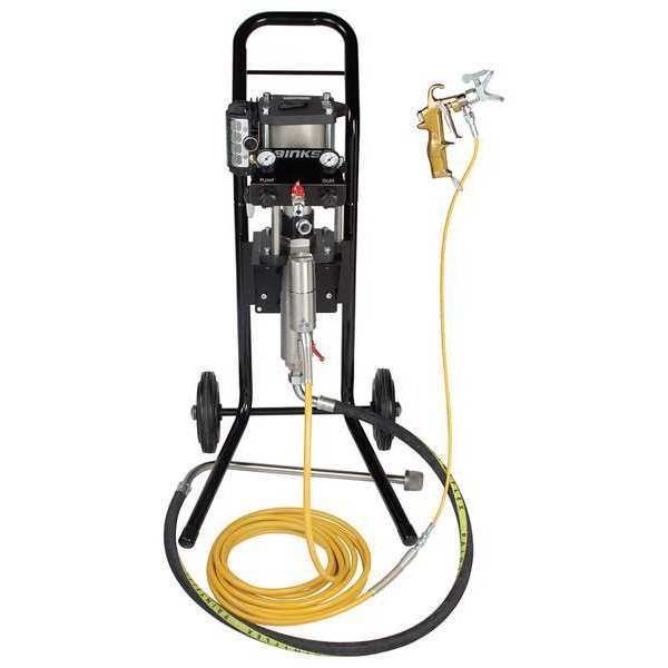 Airless Pump Outfit with Gun, 3100 psi, Binks, Mfr#: MX1231UC-PDC1S25
