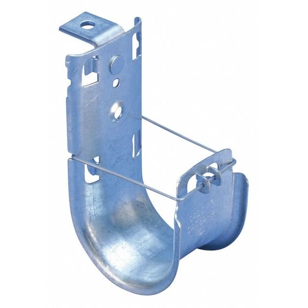 J-Hook with Hammer-On Flange Clip, Swivel, 4in Diameter, 60lb, Nvent Caddy, Mfr#: CAT64HP24