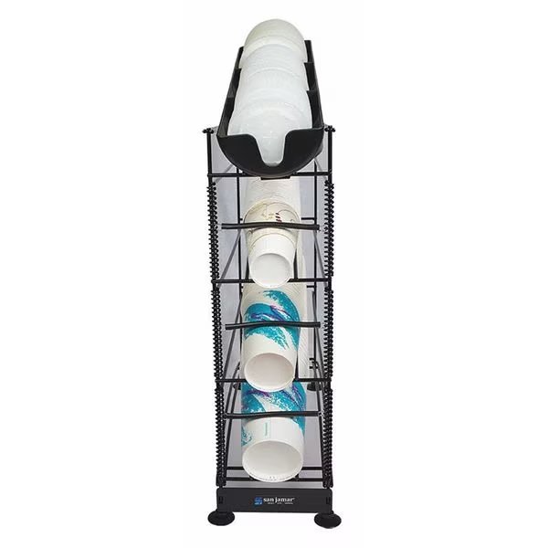 Cup Dispenser, Lid Tray, 4 Tier, Wireworks, Mfr#: C8504WF
