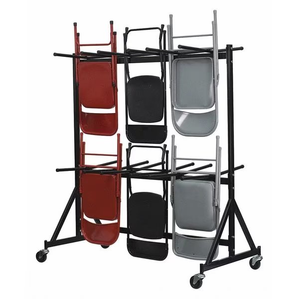 Hanging Folding Chair Dolly, Black, Flash Furniture, Mfr#: NG-FC-DOLLY-GG
