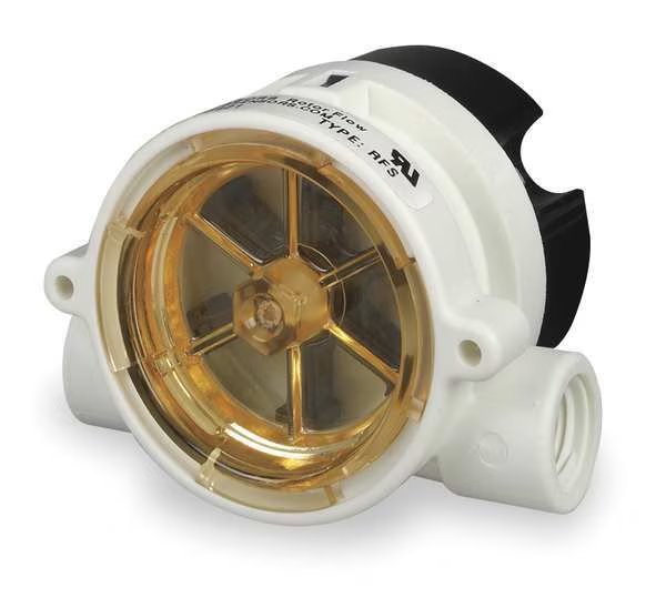 1" FNPT SPDT Liquid Flow Switch 24VDC 8 to 60 gpm, Gems Sensors, Mfr#: RFS, 181688