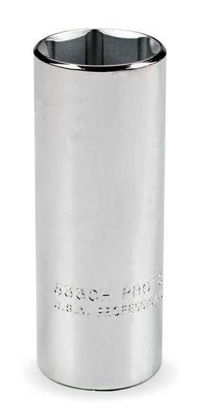 3/4 in Drive, 1-7/16" 6 pt SAE Socket, 6 Points, Proto, Mfr#: J5546HL