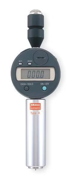 Digital Durometer, Shore D, 0.71 In Dia, Mitutoyo, Mfr#: 811-334-10