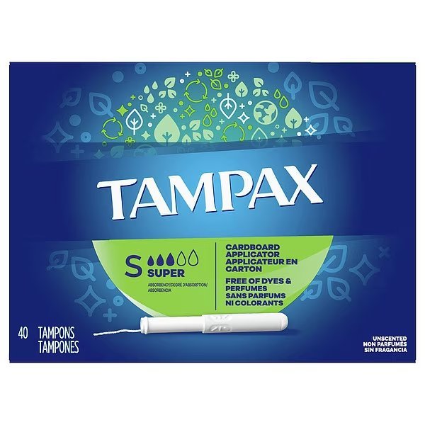 Tampon, PK 12, Tampax, Mfr#: 00072