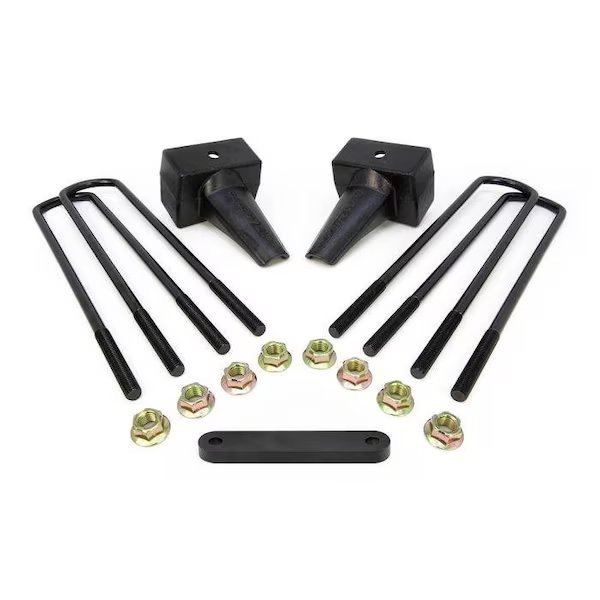4IN FLAT REAR BLOCK KIT W/CARRIER BEARING SPACER 2 DRIVE SHAFT 99-10 F, Readylift, Mfr#: 66-2294