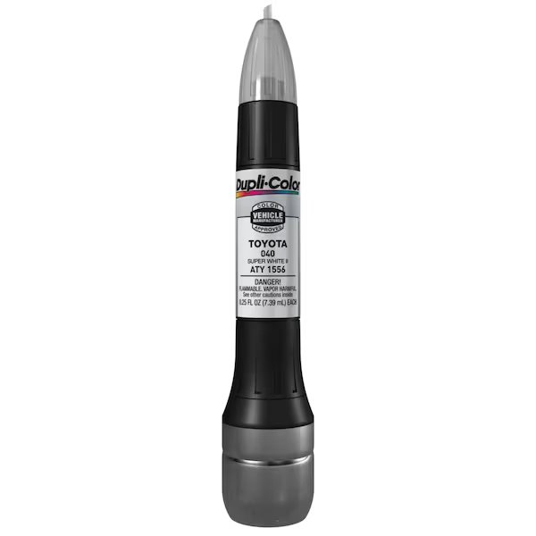 PAINT Use For Automotive Body Paint Repair; Super White II Paint Code 040; 0.25 Ounce Pen, Vht, Mfr#: ATY1556