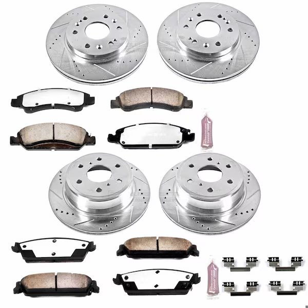FRONT & REAR TRUCK AND TOW BRAKE KIT, Powerstop, Mfr#: K2070-36